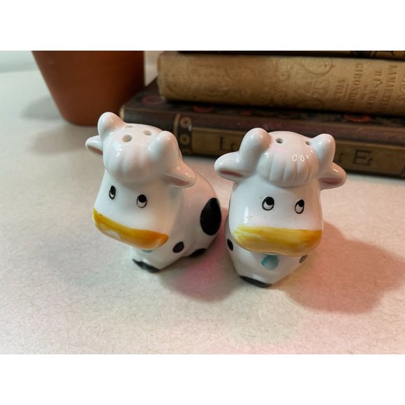 Vintage Ceramic Cow Salt & Pepper Shaker Collection FIVE SETS LOT - Picture 9 of 16